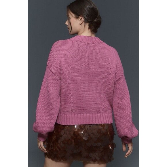 NWT Size S - Anthropologie  The Pippa Mock-Neck Sweater (NWT US$ 118) - Picture 2 of 14